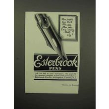 1930 Esterbrook 048 Pen Ad - More People Buy