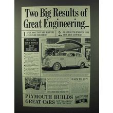 1939 Plymouth Roadking Two-Door Touring Sedan Ad