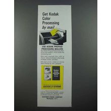 1965 Kodak Color Processing Ad - By Mail