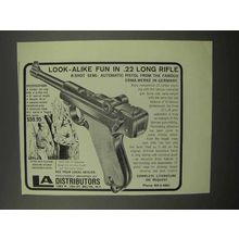 1967 Erma .22 L/R Semi-Automatic Pistol Ad - Look-Alike