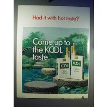 1969 Kool Cigarettes Ad - Had it With Hot Taste?