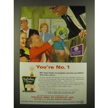 1969 Holiday Inn Ad - You're No. 1