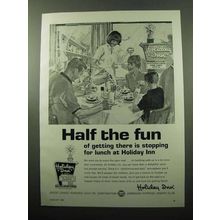 1969 Holiday Inn Ad - Half the Fun