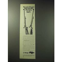 1971 Savage / Anschutz 64 and Mark 10 Rifle Ad