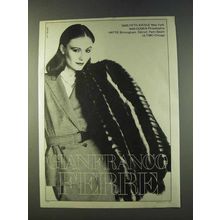 1979 Gianfranco Ferre Fashion Ad