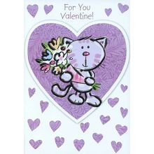 For You Valentine - Valentines Greeting Card - 27011