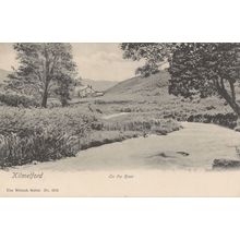 Kilmelford On the River Wrench Series Scottish Old Postcard