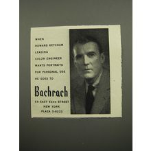 1955 Bachrach Photography Ad - When Howard Ketcham leading color engineer wants