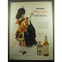 1959 Dewar's Scotch Advertisement - Dewar Highlander