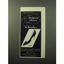 1960 De Busschere Monroe Shoes Advertisement