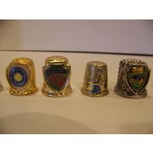 32 ASSTD THIMBLES VACATION DESTINATIONS: AZ CA CO DC FL IN LA NY OR VA + INT'L
