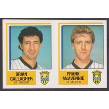 Panini Stickers Football 85 #525 Brian Gallagher / Frank McAvennie (St Mirren)