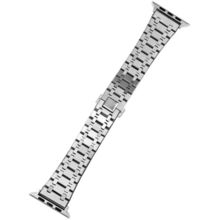 Oak Three Strains Metal Watchband For Apple Watch Series, 7 41mm / 6&SE&5&4 40mm