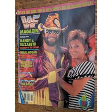WWF MAGAZINE October 1991 MACHO MAN RANDY SAVAGE WCW NXT AEW WWE