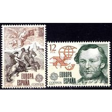 España. 1979. Mi # 2412 / 13. EUROPA Cept. Correos y Telegrafos