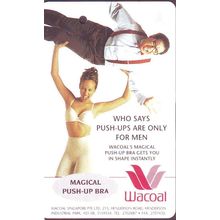 Wacoal Magical Push-Up Bra S'pore Transitlink Train/Bus Card