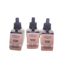 Football Season Wallflower Home Fragrance Bulb Bath & Body Works 3 Pack