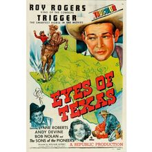 Eyes of Texas (1948)_0 Movie Film Poster Canvas iconic design