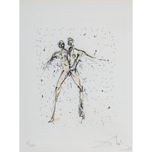 Salvador Dalí (1904-1989). Gemini, from The Zodiac II, 1975. Poster Canvas Movie