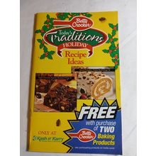 betty crocker cookbook Today’s Traditions Holiday Recipe Ideas
