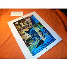 BATMAN/MAN-BAT # 1 - PAGE 29 Rare Production Art, DC Comics, Dec. 1995!! $40.00!