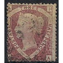 1870 SG50/1 1 1/2d Rose Plate 1 Fine Used Check Letters "HA"