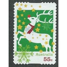AUS 2012 55c (S/A) 'CHRISTMAS' FINE USED (EBID36-126)