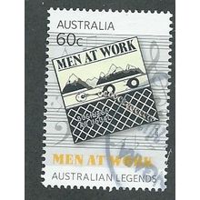 AUS 2013 60c 'AUSTRALIAN LEGENDS- MEN AT WORK' FINE USED (EBID38-151)