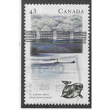 CAN 1993 43c 'RIVERS- ST LAWRENCE RIVER' (3RD SERIES) FINE USED (EBID71-267)