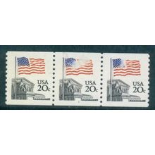 1895 20c U.S. Flag Fine MNH SG PNC 1/3 W0315