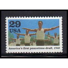 2559b 29c Peacetime Draft Fine MNH KA9911 (4)