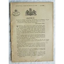 1883 Act of Parliament: revision of statutes