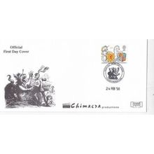 GB 1998 Chimaera Productions Havering FDC special cancel Unaddressed VGC
