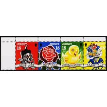Jersey. 1995 Part Set(4) S.G.684/687 Unmounted Mint