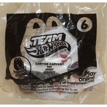 2013 McDonalds Team Hot Wheels #6 Canyon Carver Mint in Package