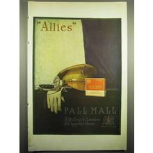1918 Pall Mall Cigarettes Ad - Allies