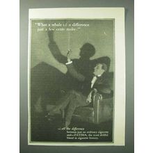 1924 Fatima Cigarette Ad - Whale of a Difference