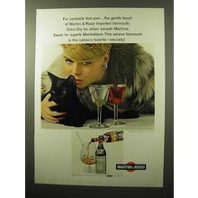 1964 Martini & Rossi Vermouth Ad - Cocktails Purr