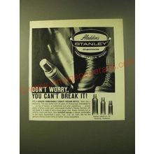 1966 Aladdin's Stanley Thermos Ad - Don't worry, you can't break it!