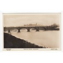 Skerton Bridge Lancaster Postcard RP Lancashire 32