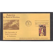 FDC Falkon 1686a 13c Yorktown (Cachet-U/A) CV42301