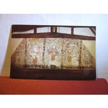 MEDIEVAL MURALS, PICCOTTS END, HERTFORDSHIRE unused postcard =