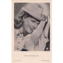 Kristina Soderbaum 1930s Sweden German Film Actress RPC Postcard