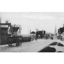 Perry Place 1903 North Street Horsham Sussex Postcard
