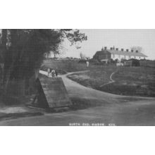 North End Findon in 1920 Sussex Bypass History Photo Postcard