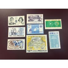 ICOLLECTZONE Mexico C299-303, C305-7 VF hinged