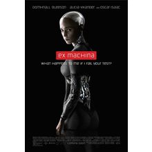 Ex Machina (2015)_5 Movie Film Poster Canvas iconic design