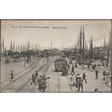 Quai Chanzy, Boulogne-sur-Mer, c.1910 - Stévenard CPA ES50