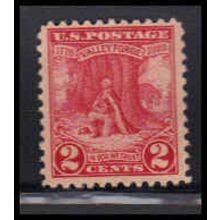 645 2c Valley Forge Barely Clears MNH O1268