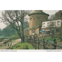 Rotunda Museum Scarborough Yorkshire Rare Photo Postcard